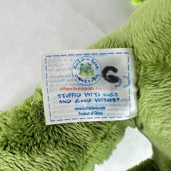 Build A Bear Dinosaur Plush Triceratops Green Dino Stuffed Animal 16” Toy - Picture 6 of 7